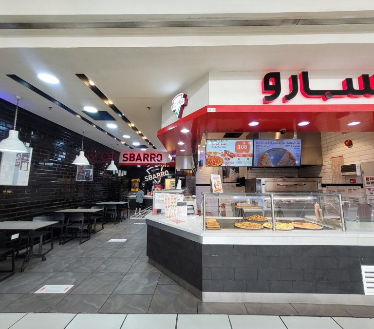 Visualisasi Sbarro Pizza (welcomesaudi.com)