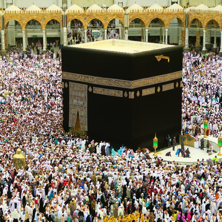 Gambar Haji & Umroh di Ka’bah (Pixabay)