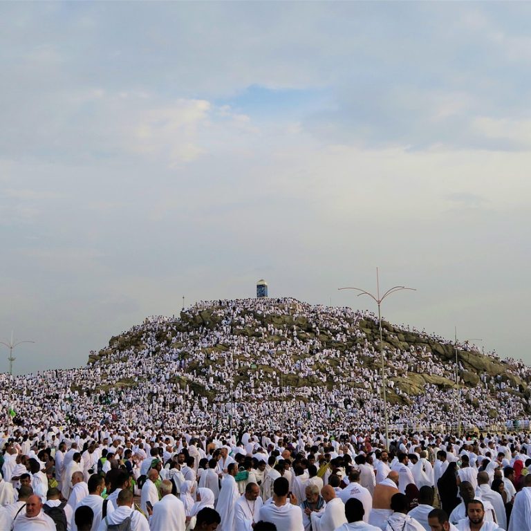Keramaian Jamaah dalam Melaksanakan Ibadah di Tanah Suci (Dok: Pixabay Konevi)